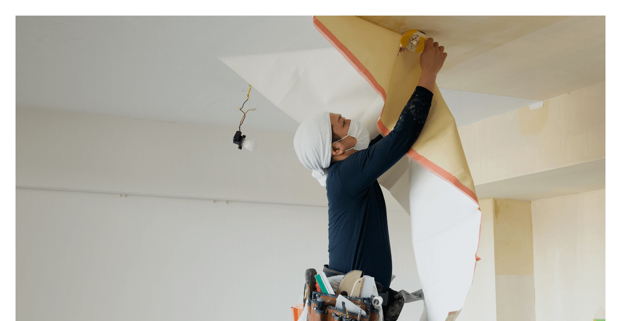 まっすぐな仕事が、空間をつくる 技術と心で仕上げる、内装工事